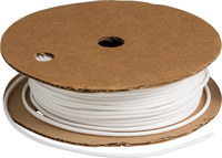 imagen de Brady Bradymark PVC-10 White PVC Continuous Thermal Transfer Printer Heat-Shrink Tubing - 100 ft Length - 0.102 in Min Wire Dia to 0.112 in Max Wire Dia - 662820-03890
