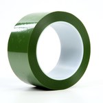 imagen de 3M 8403 Green Polyester Masking Tape - 2 in Width x 72 yd Length