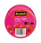 imagen de 3M Scotch 920-PNK-C Rosa caliente Cinta para ductos - 48 mm Anchura x 20 yd Longitud - 91476