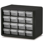 imagen de Akro-Mils 10116 Bin Cabinet - Steel - Black - 10 1/2 in x 6 3/8 in x 8 1/2 in