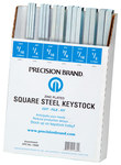 imagen de Precision Brand Steel Square Keystock 14680 - Zinc Plated Finish