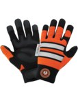 imagen de Global Glove Hot Rod h9000VIS Negro/Naranja/Blanco 2XG Cuero sintético Cuero sintético Guantes de trabajo - hr9000vis 2xl