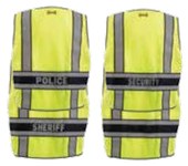 imagen de Occunomix High-Visibility Vest Sheriff LUX-DPSS-DOR LUX-DPSS-DOR-R - Size Medium - Yellow - 61663