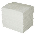 imagen de Brady Oil Plus Blanco Polipropileno Con orificios 26 gal Almohadilla absorbente 107749 - Ancho 15 pulg. - Longitud 19 pulg. - 662706-12101