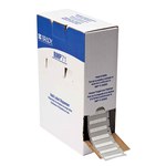 imagen de Brady PermaSleeve BM-187-175-342-4 Etiquetas termorretráctiles para cables y alambres - 0.437 pulg. x 0.335 pulg. - Blanco - B-342