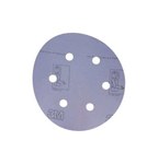 imagen de 3M Cubitron II Hookit 775L Recubierto Grano de cerámica en forma de precisión Disco de película - Peso 3 mil - Diámetro 6 pulg. - Agujeros de aspiradora 6 - 05061