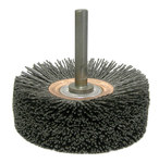 imagen de Weiler Bore-Rx 86154 Wheel Brush - 4 in Dia - Crimped Round Nylon Bristle