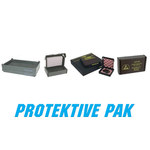 imagen de Protektive Pak Contenedor de almacenamiento del carrete ESD/antiestático - Longitud 18 pulg. - Ancho 4 pulg. - 37132