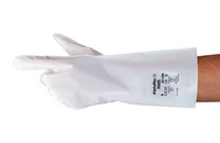 imagen de Ansell AlphaTec MICROCHEM™ 02-100 White 9 Unsupported Chemical-Resistant Gloves - 2.5 mil Thick - 988827