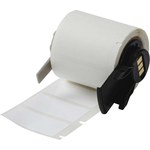 imagen de BradyBondz M6-30-423 Etiquetas de impresora - 1.5 pulg. x 0.75 pulg. - Poliéster - Blanco - B-423