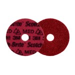 imagen de 3M Scotch-Brite Juego de destornilladores de precisión Rojo Disco autoadherente de precisión para acondicionamiento de superficies - Juego de destornilladores de precisión - 4-1/2 pulg - Mediano - 892
