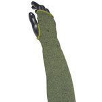 imagen de PIP Cut-Resistant Arm Sleeve S13ATAFR/4HA-ES6-T S13ATAFR/4HA-ES6-22T - Size 22 in - Green - 39301