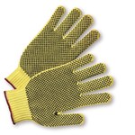 imagen de West Chester Yellow Youth Cut-Resistant Gloves - ANSI A3 Cut Resistance - PVC Both Sides Coating - 8 in Length - 35KDBSY