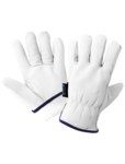 imagen de Global Glove woThunder Glove 3200GinT Blanco Grande Cuero Grano Piel de cabra Guantes para condiciones frías - Pulgar montado - Insulación Cold Keep - 3200gint lg