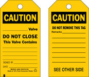 imagen de Brady 86552 Negro sobre amarillo Poliéster Etiqueta de seguridad del equipo - Ancho 3 pulg. - Altura 5 3/4 pulg. - B-851