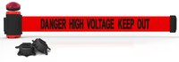 imagen de Banner Stakes Barrera magnética de pared con kit de luz MH7009L - Rojo - banner stakes mh7009l