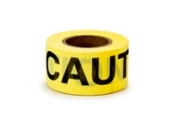 imagen de 3M Scotch 516 Yellow Warning Tape - Pattern/Text = CAUTION - 3 in Width x 150 ft Length - 10 mil Thick - 57787
