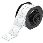 imagen de Brady B30EP-169-593-WT Rollo de etiquetas troqueladas para impresoras - 1.8 pulg. x 1.8 pulg. - Poliéster - Blanco - B-593