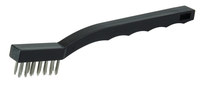 imagen de Weiler Vortec Pro Stainless Steel Hand Wire Brush - 1.15 in Width x 7.15 in Length - 0.006 in Bristle Diameter - 44806