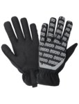 imagen de Global Glove Negro con reflectante Pequeño Malla Poliéster Guantes de mecánico - Pulgar reforzado - 810033-29623