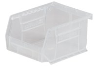 imagen de Akro-mils Akrobin 10 lb Transparente Polímero de grado industrial Colgado/Apilado Contenedor de almacenamiento - longitud 5 3/8 pulg. - Ancho 4 1/8 pulg. - Altura 3 pulg. - Compartimientos 1 - 30210SC