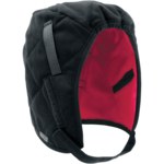 imagen de Global Glove Bullhead Safety Negro Universal Algodón Cubrecabeza para clima frío - 816679-01958