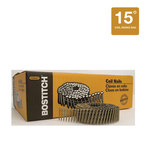 imagen de Bostitch 1 1/2 pulg. Acero.10 pulg 15° Clavadora de revestimiento en bobina - Balística Punto - C4DCSBALG