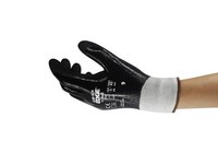 imagen de Ansell EDGE 48-929 Black 9 Cut-Resistant Gloves - Nitrile Full Coverage Coating - 48-929 SZ 9