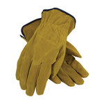 imagen de PIP 69-138 Brown Medium Split Cowhide Leather Driver's Gloves - Straight Thumb - 9.3 in Length - 69-138/M