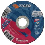 imagen de Weiler Tiger Cutting Wheel 57041 - 4-1/2 in - Aluminum Oxide - 60 - T