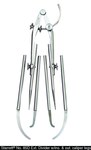 imagen de Starrett Divisor de extensión para carpinteros y chapistas con patas de pinza - longitud de 4 pulg. (100mm) - 85D