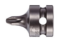 imagen de Vega Tools #3 Phillips Enchufe Broca impulsora 373P3SK - Acero S2 Modificado - 2 7/8 pulg. Longitud - Gris Gunmetal acabado - 01061