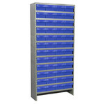 imagen de Akro-mils Sistema de estantería fijo ASC1279182 - Acero - 13 estantes - 48 gavetas - ASC1279182 BLUE