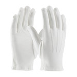 imagen de PIP Cabaret 130-100WMPD White Small Cotton General Purpose Gloves - Plastic Dotted Palm & Fingers Coating - 130-100WMPD/S