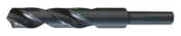 imagen de Chicago-Latrobe 190F 1 17/64 in Reduced Shank Drill 52481 - Right Hand Cut - Radial 118° Point - Steam Oxide Finish - 6 in Overall Length - 3.125 in Spiral Flute - High-Speed Steel - Reduced with 3 Fl