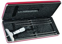 imagen de Starrett Medidor de profundidad micrométrico - longitud de 2-1/2 pulg. - diámetro de 1/8 pulg. - 440Z-6RL