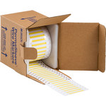 imagen de Brady 3PS-094-2-YL-4 Funda de impresora troquelada - 2 pulg. x 0.182 pulg. - Amarillo - B-342