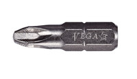 imagen de Vega Tools 3-3 Phillips Square-Driv Insertar Broca impulsora 125PSD33 - Acero S2 Modificado - 1 pulg. Longitud - Gris Gunmetal acabado - 00158