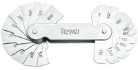 imagen de Starrett Medidor de filetes o de radios - 279