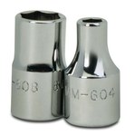 imagen de Williams JHWMM-614 6 Point Shallow Socket - 1/4 in Drive - Shallow Length - 29/32 in Length - 20211