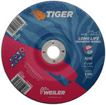 imagen de Weiler Tiger AO Disco esmerilador 57135 - 7 pulg. - Óxido de aluminio - 24 - R