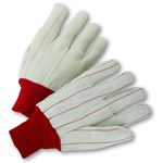imagen de West Chester K81SCNCRI Verde de alta visibilidad Grande Algodón/Poliéster Guantes de uso general - Pulgar recto - Longitud 10 pulg. - 662909-712936