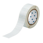 imagen de Brady Freezerbondz THT-163-492-3 Rollo de etiquetas troqueladas para impresoras - 1 pulg. x 0.375 pulg. - Poliéster - Blanco - B-492
