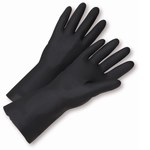 imagen de West Chester 32212 Black Medium Unsupported Chemical-Resistant Gloves - 13 in Length - Rough Finish - 28 mil Thick - 32212/M