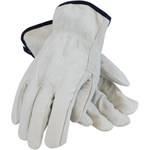 imagen de PIP 68-103 White XL Grain Cowhide Leather General Purpose Gloves - Straight Thumb - 10.2 in Length - 68-103/XL