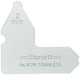 imagen de Starrett Acero Medidor de radio - 167M-2