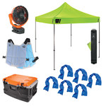 imagen de Ergodyne Chill-Its 6672 Kit para la prevención y recuperación del estrés térmico - 720476-12344