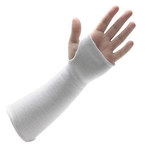 imagen de Sperian Comfortrel Manga de brazo resistente a cortes CTSS-2 CTSS-2-14TH - 14 pulg. - Fibra de vidrio/HPPE/Poliéster - Blanco - 007282