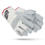 imagen de PIP MJVATA White Medium Split Cowhide Cut-Resistant Gloves - Wing Thumb - ANSI A5 Cut Resistance - MJVATA-M