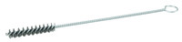 imagen de Weiler Stainless Steel Single Spiral Tube Brush - 7 in Length - 3/8 in Diameter - 0.004 in Bristle Diameter - 21414